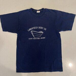 Women's Medium/Youth Large Vintage T-shirt (1989) Longfield Dory Company